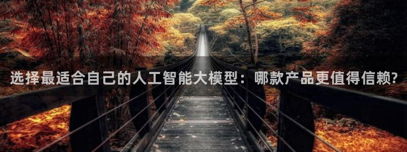 选择最适合自己的人工智能大模型：哪款产品更值得信赖?