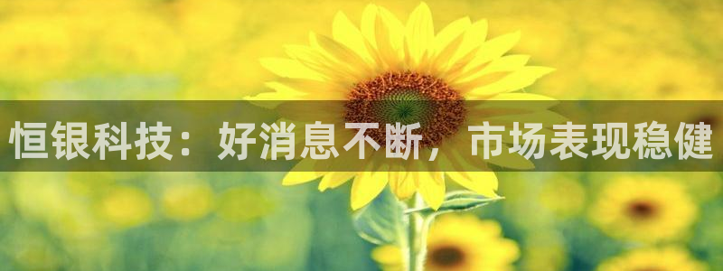 恒银科技：好消息不断，市场表现稳健