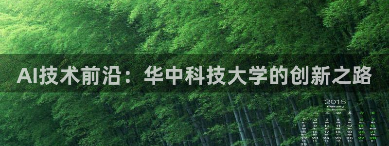 AI技术前沿：华中科技大学的创新之路