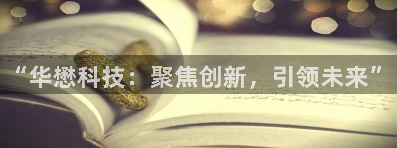 “华懋科技：聚焦创新，引领未来”