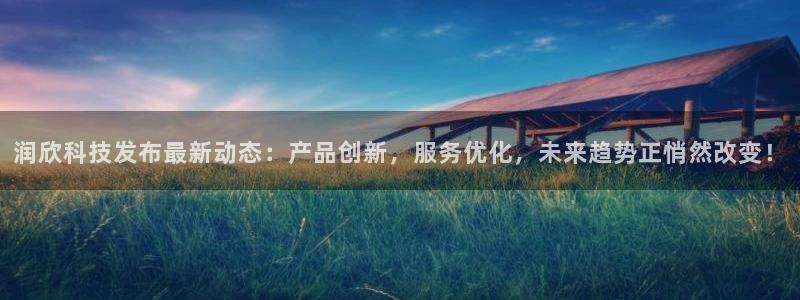 润欣科技发布最新动态：产品创新，服务优化，未来趋势正悄然改变！