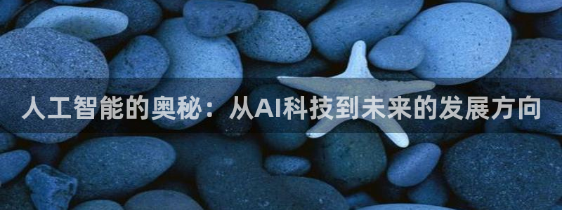 人工智能的奥秘：从AI科技到未来的发展方向